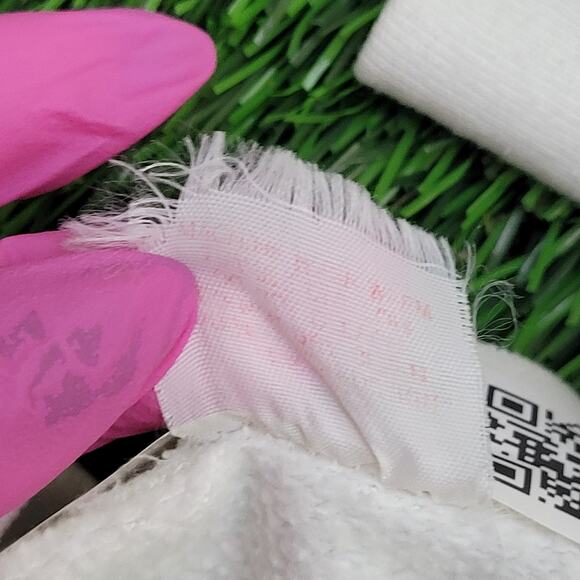 Vintage 80s Chit-Chat Sweatshirt Womens M/L 20x20 Boxy White - Picture 9 of 13